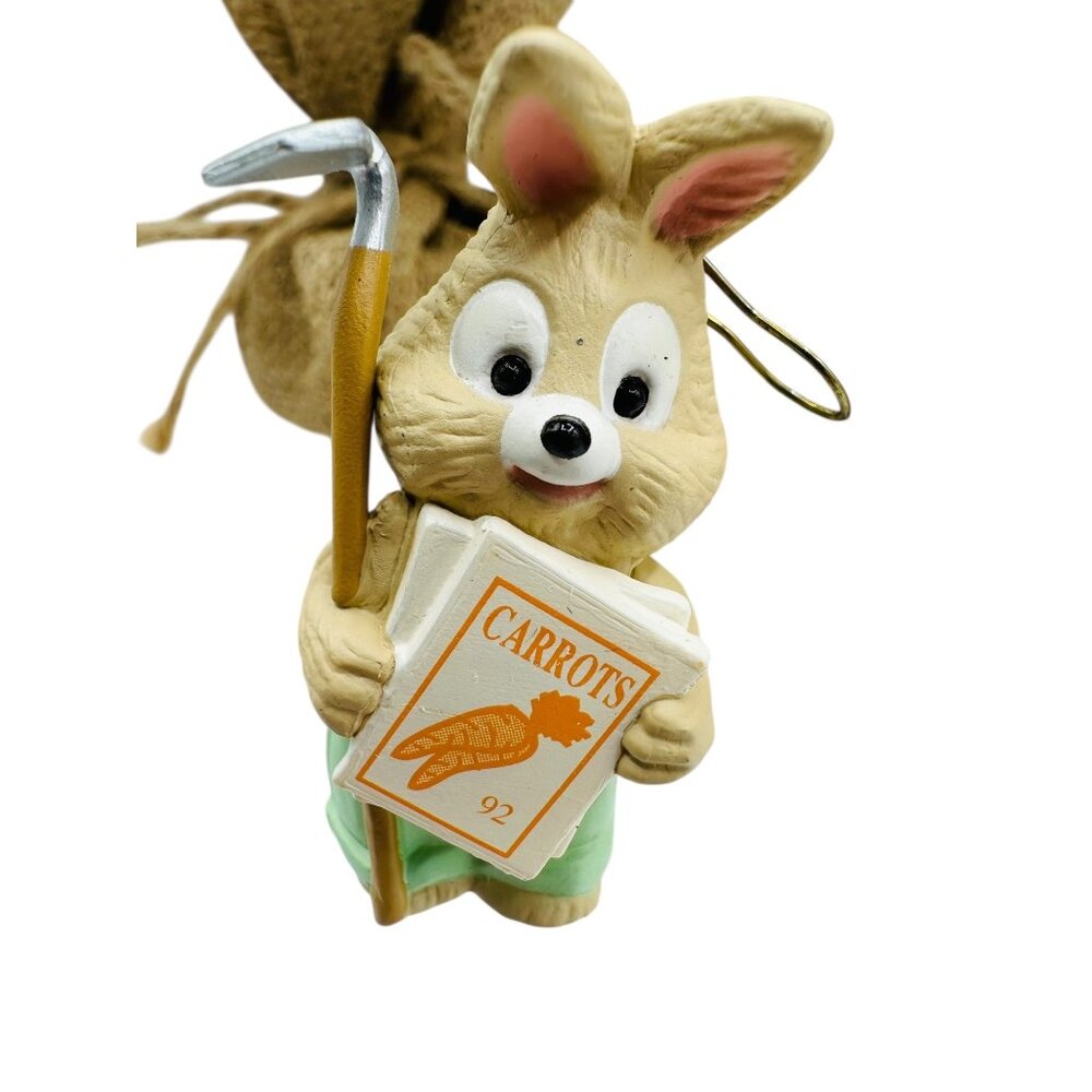 Hallmark Keepsake Cultivated Gardener Easter Series Ornament 1992 Vintage w/ Box